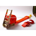 3'' 3 inches ratchet lashing belt with elephant foot